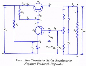 Controlled Transistor Series Regulator