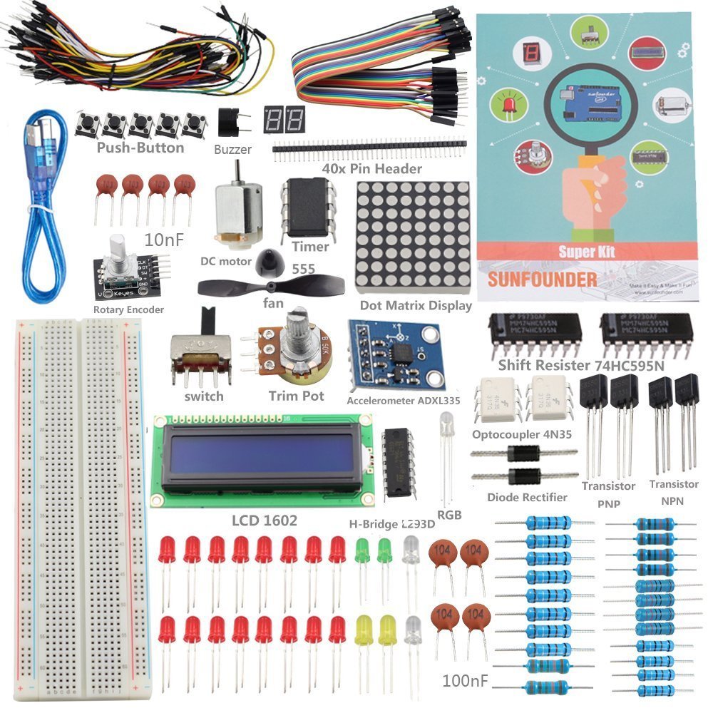 SunFounder Project Super Starter Kit for Arduino