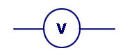 Voltmeter Circuit Symbol