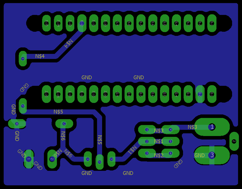 Arduino-PWM DC Motor Control - PCB Design